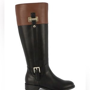 Women’s Edenn Buckled wide calf riding boots